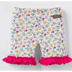 Matilda Jane Girls Enchanted Garden Dawson Floral Ditsy Shorties Shorts Size 6